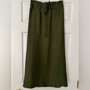 NWT Ann Taylor Satin Maxi Skirt